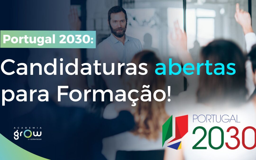 portugal 2030 candidaturas abertas formacao